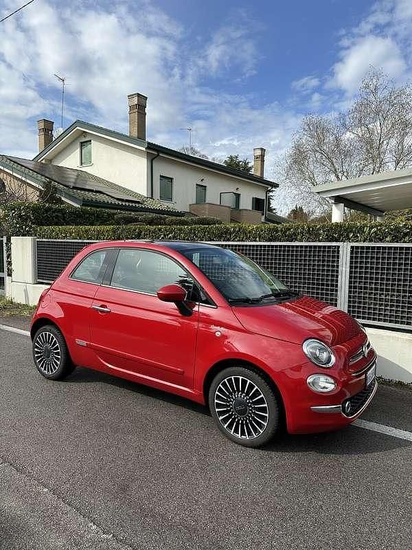 Usata Fiat 500 Lounge 69 CV (50 kW) 2017 Rosso Utilitaria