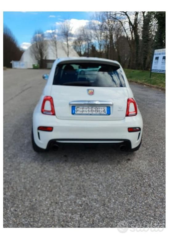 Usata Abarth 595 Turismo 165 CV (121 kW) 2017 Bianco Coupé