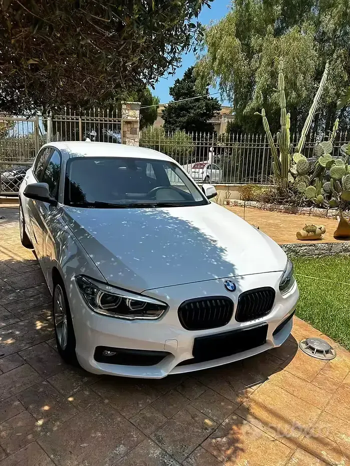 Usata BMW 116 116 CV (85 kW) 2017 Bianco Utilitaria