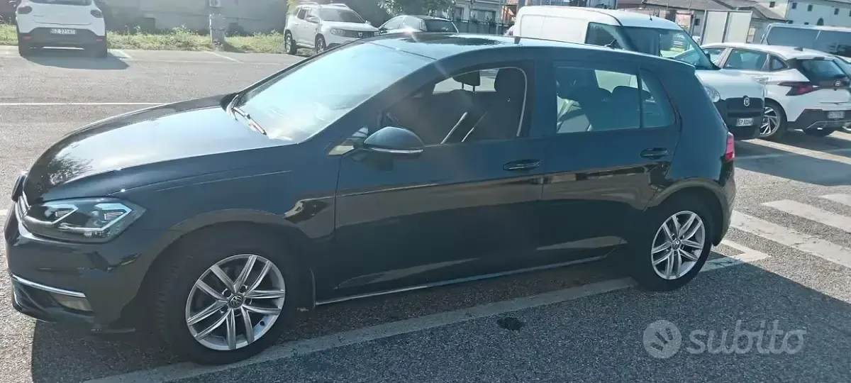Usata VW Golf VII 115 CV (84 kW) 2018 Nero Berlina