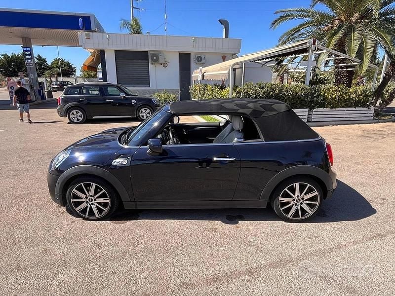 Usata Mini Cooper S Cabriolet 192 CV (141 kW) 2020 Blu Cabrio
