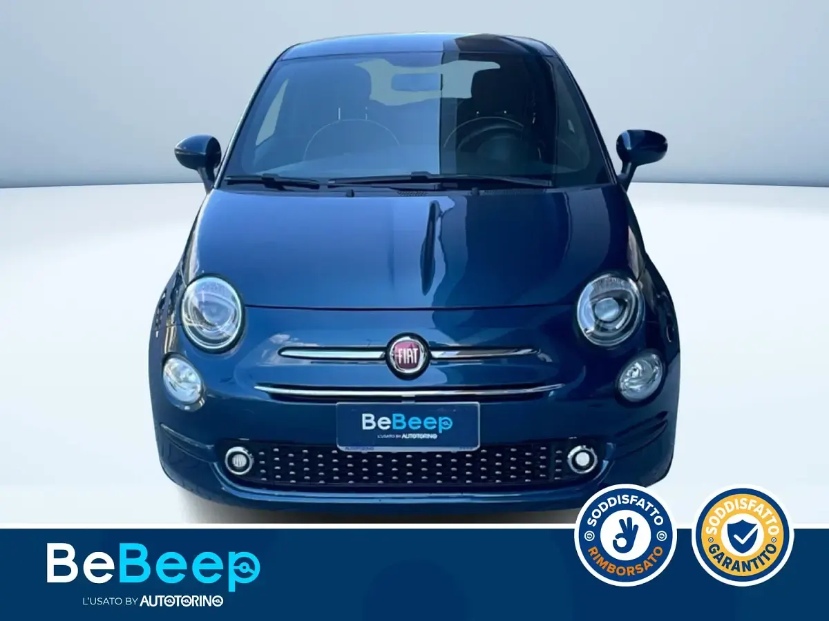Usata Fiat 500 Lounge 70 CV (51 kW) 2020 Blu metallizzato Berlina
