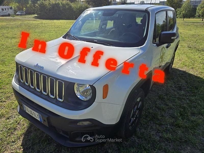 Bianco Usata 2016 Jeep Renegade Sport SUV | 9500 € (Ottimo prezzo) - Immagine 1/4