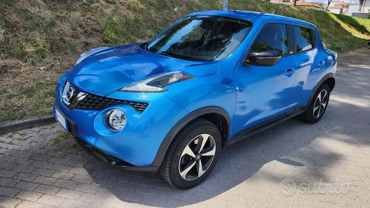 Usata Nissan Juke 110 CV (80 kW) 2019 Bluazzurro SUV