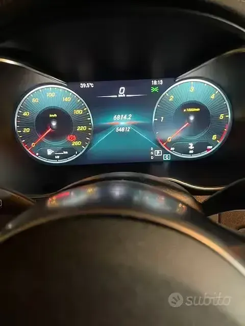 Usata Mercedes C220 AMG 194 CV (142 kW) 2022 Bianco Cabrio