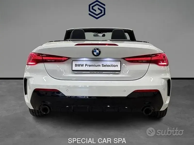 Usata BMW 420 Cabriolet M Sport 190 CV (139 kW) 2024 Bianco Cabrio