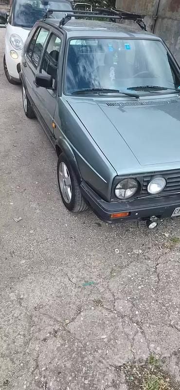 Usata VW Golf II GTD 53 CV (38 kW) 1986 Verde Utilitaria