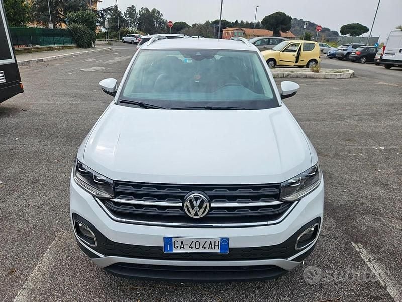 Usata VW T-Cross 115 CV (84 kW) 2020 Bianco SUV