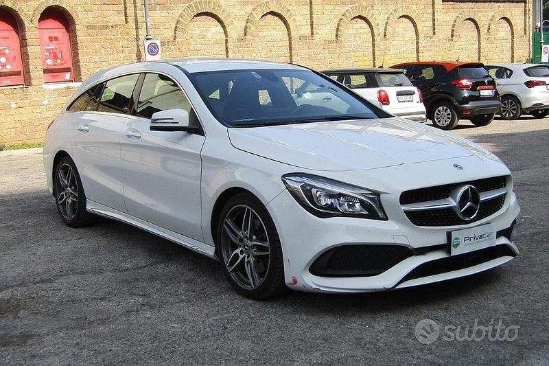 Usata Mercedes CLA220 Shooting Brake Premium 177 CV (130 kW) 2019 Bianco Station wagon