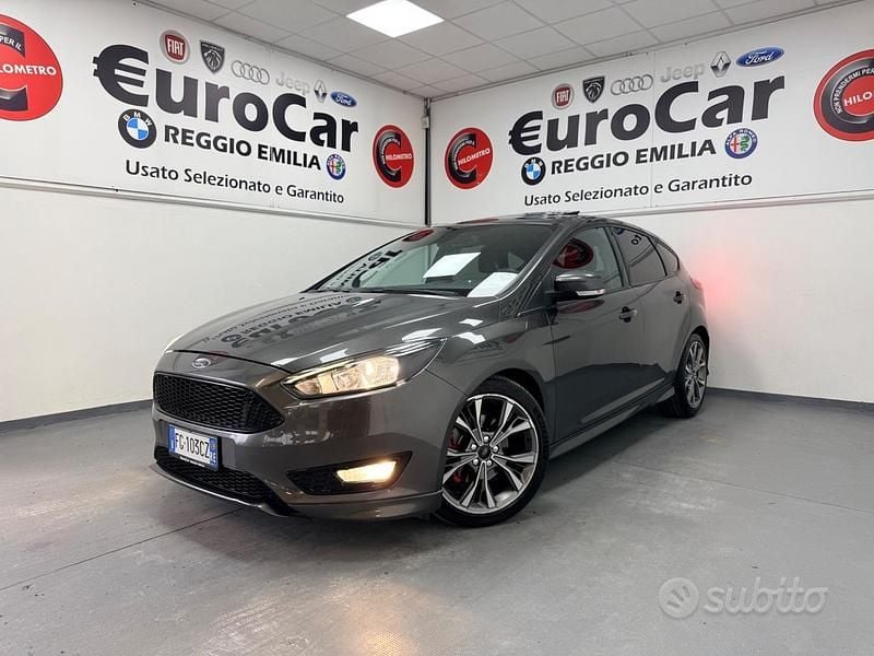 Usata Ford Focus ST-Line 150 CV (110 kW) 2016 Grigio Berlina