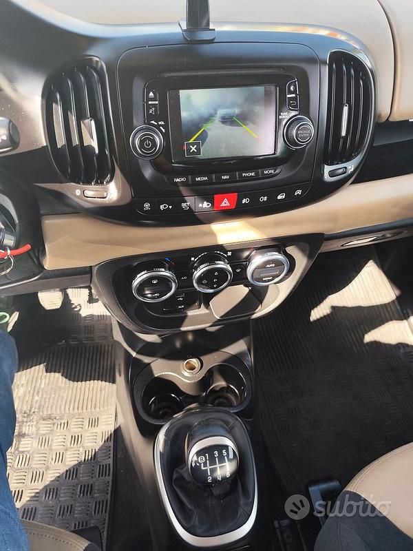 Usata Fiat 500L 105 CV (77 kW) 2014 Verde Monovolume