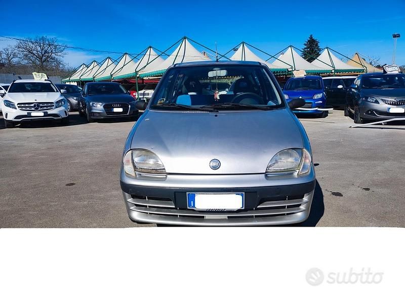 Usata Fiat Seicento 54 CV (39 kW) 2002 Grigio Utilitaria