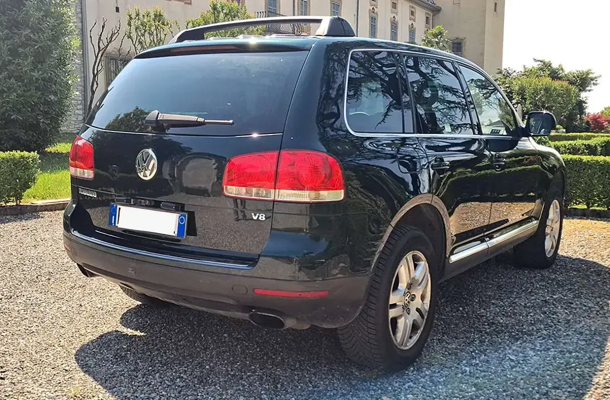 Usata VW Touareg 310 CV (228 kW) 2004 Verde SUV