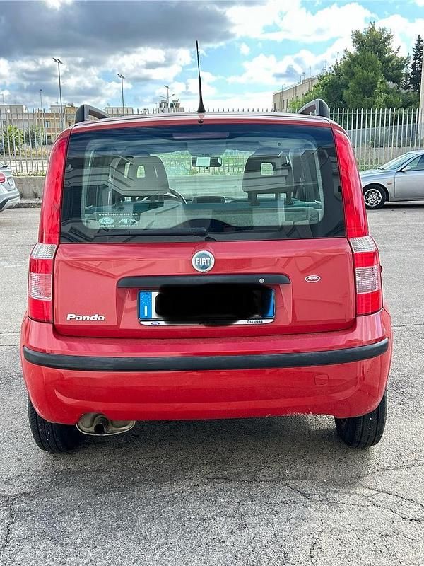 Usata Fiat Panda 2005 Rosso Utilitaria