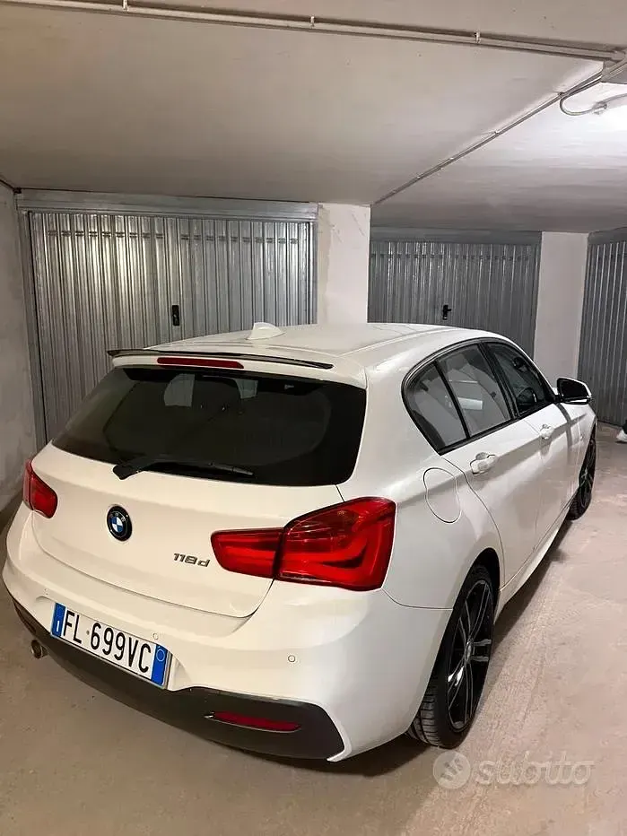Usata BMW 118 Efficient Dynamics 150 CV (110 kW) 2017 Bianco Berlina