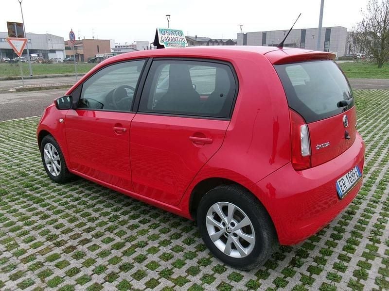 Usata Skoda Citigo Ambition 60 CV (44 kW) 2013 Rosso Utilitaria