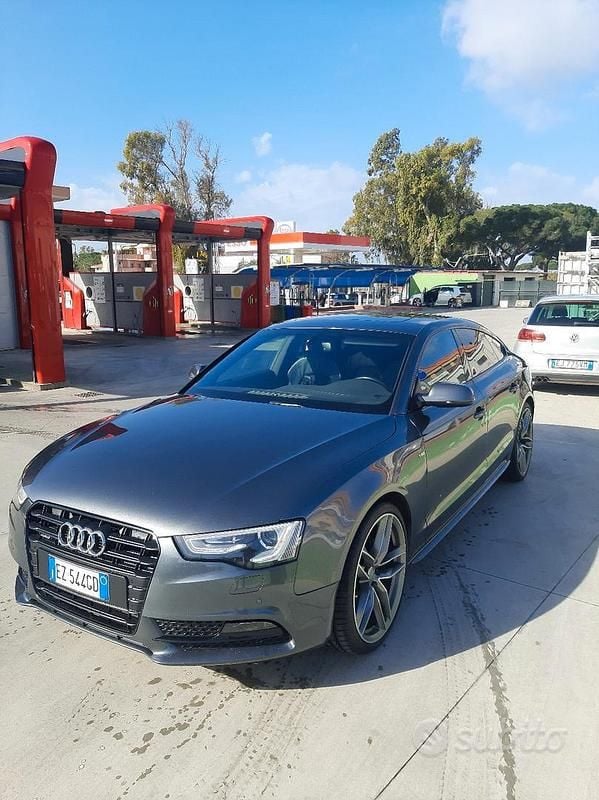 Usata Audi A5 S-Line 2015 Grigio Coupé