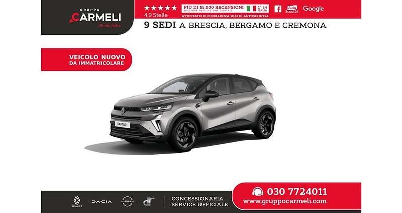 Nuova Renault Captur Techno 122 CV (89 kW) 2026 Grigio SUV