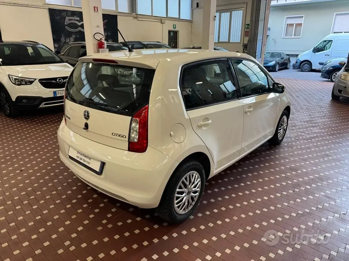 Usata Skoda Citigo Ambition 75 CV (55 kW) 2014 Bianco Utilitaria