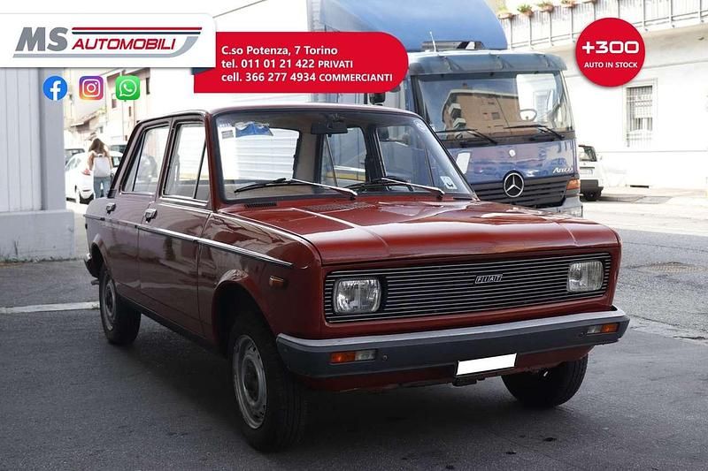 Usata Fiat 1100 54 CV (39 kW) 1977 Rosso Berlina