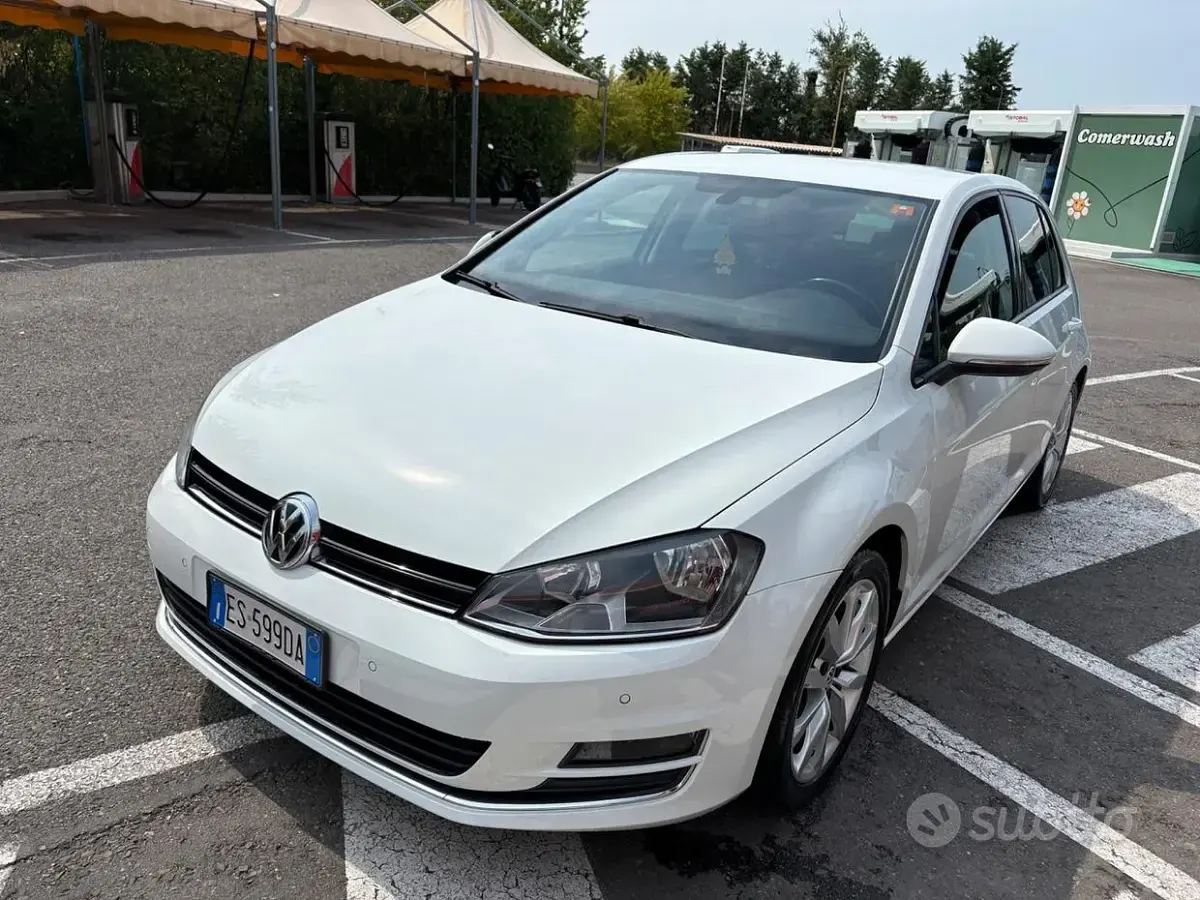 Usata VW Golf Plus Highline 122 CV (89 kW) 2013 Bianco Monovolume