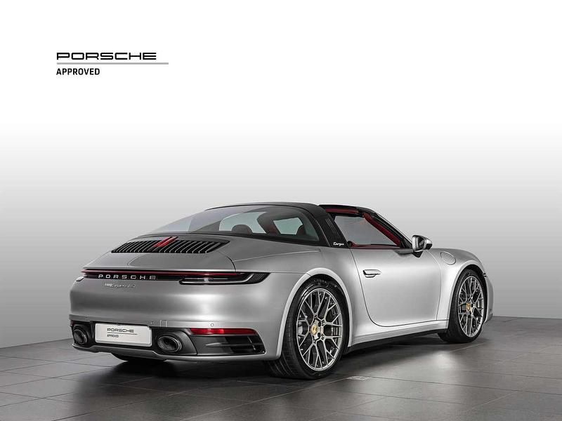 Usata Porsche 911 Targa 4S Sport 450 CV (330 kW) 2021 Argento gt Cabrio