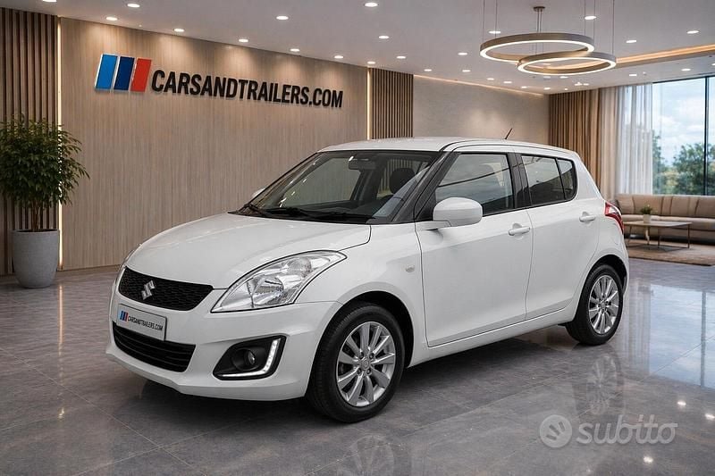 Usata Suzuki Swift 94 CV (69 kW) 2016 Bianco Utilitaria
