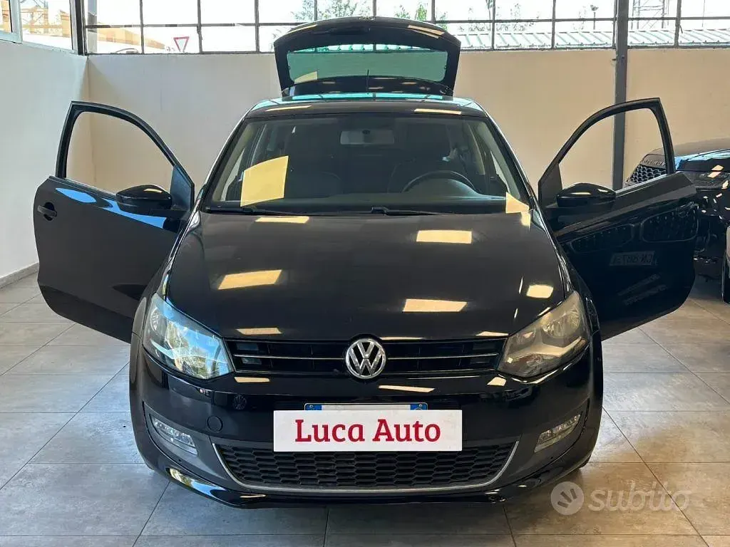 Usata VW Polo Highline 84 CV (61 kW) 2012 Nero Utilitaria