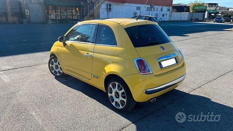 Usata Fiat 500 Sport 100 CV (73 kW) 2008 Giallo