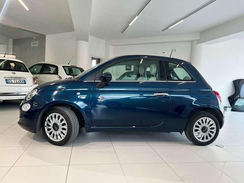 Usata Fiat 500 Lounge 69 CV (50 kW) 2020 Blu/azzurro Berlina