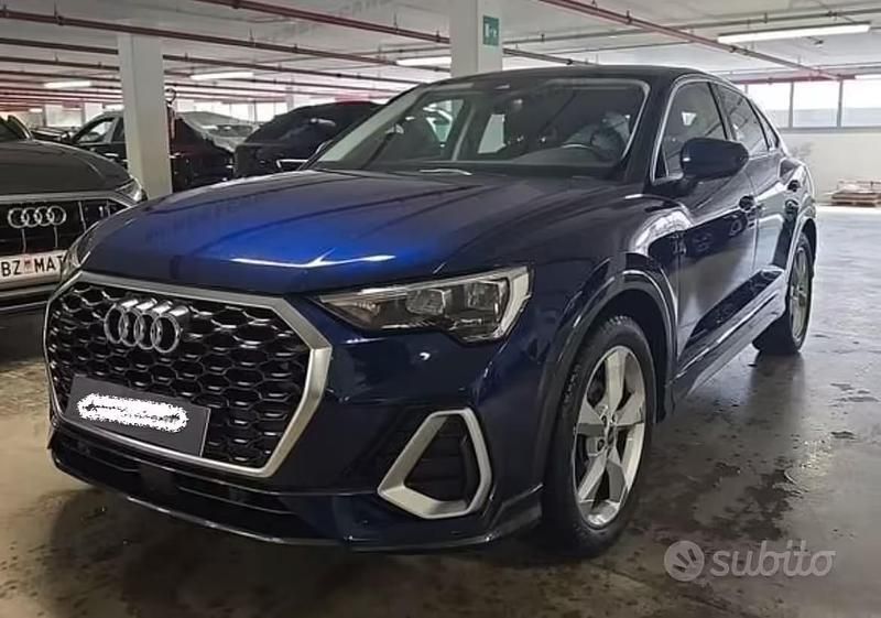 Usata Audi Q3 Sportback S-Line 150 CV (110 kW) 2022 Blu SUV