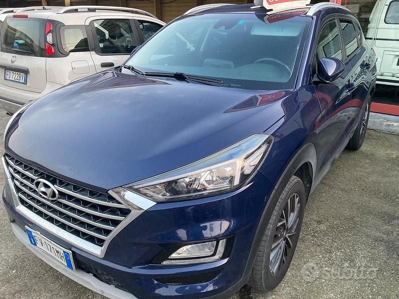 Usata Hyundai Tucson 2019 Blu SUV