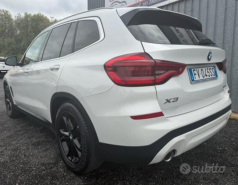 Usata BMW X3 xLine 190 CV (139 kW) 2018 Bianco SUV