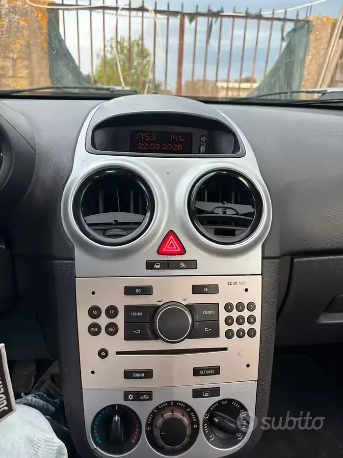 Usata Opel Corsa 80 CV (58 kW) 2008 Grigio Utilitaria