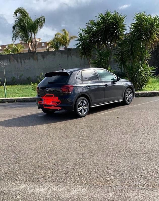 Usata VW Polo 65 CV (47 kW) 2021 Nero Utilitaria