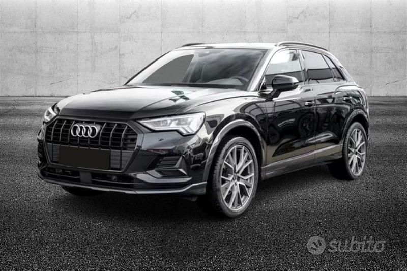 Usata Audi Q3 Advanced 150 CV (110 kW) 2021 Nero metallizzato SUV