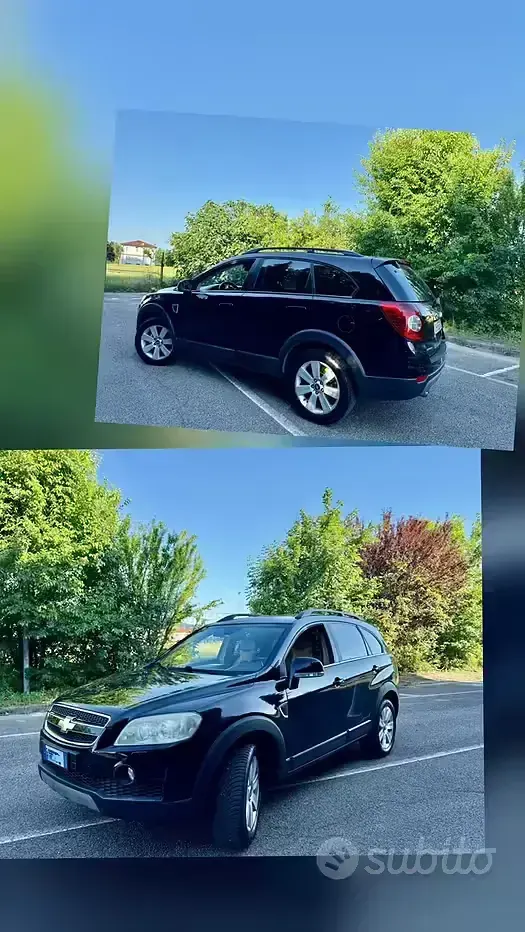 Usata Chevrolet Captiva 150 CV (110 kW) 2007 Nero SUV