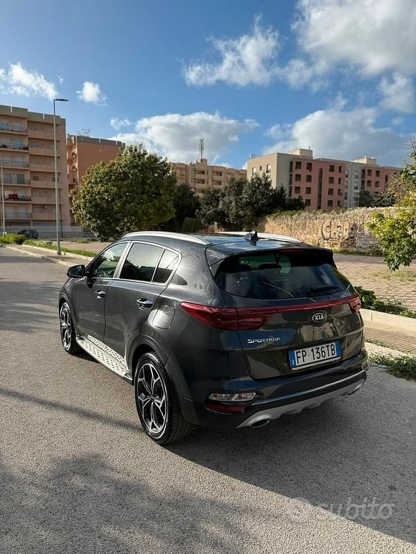 Usata Kia Sportage 136 CV (100 kW) 2018 Grigio SUV
