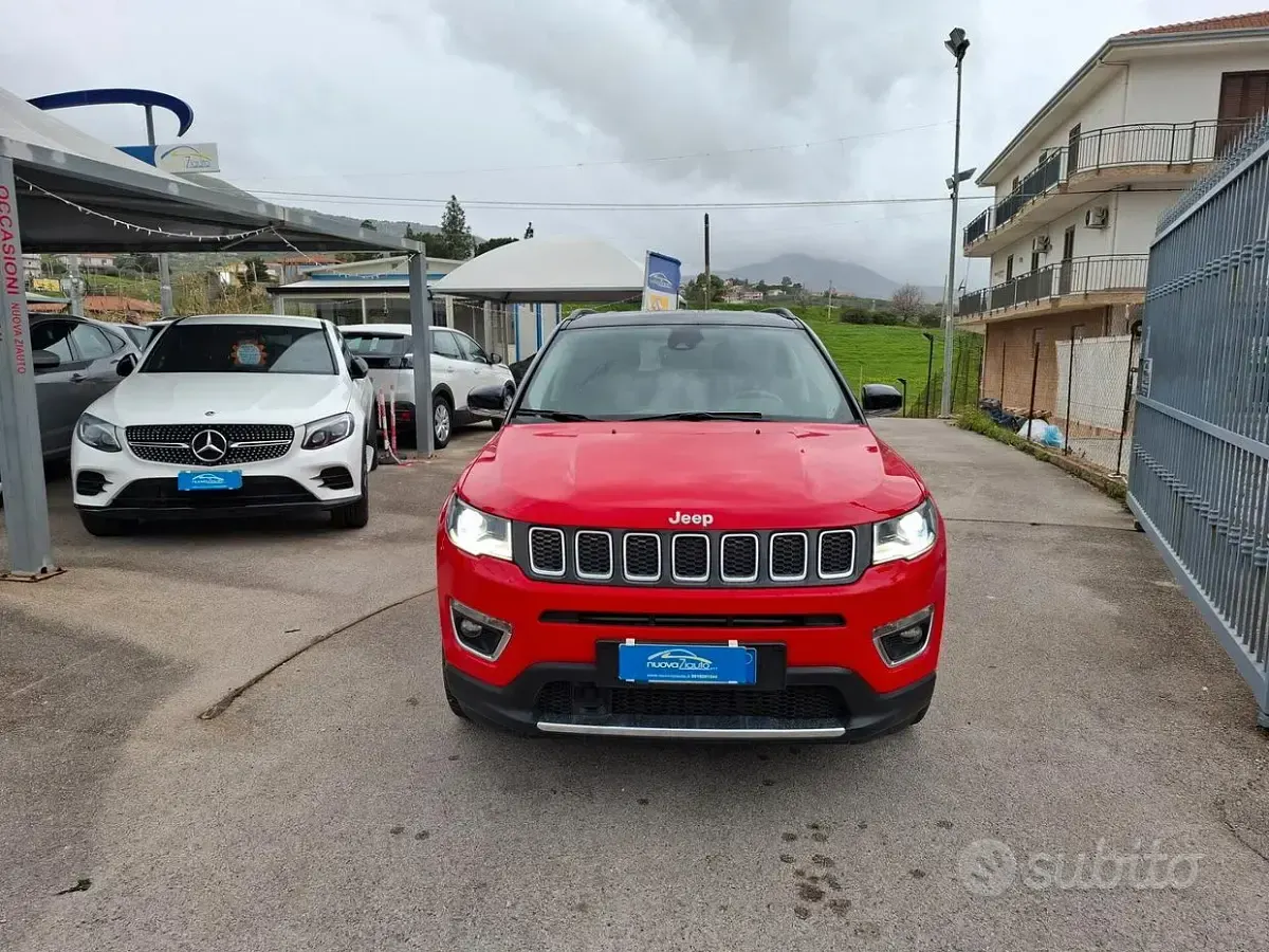 Usata Jeep Compass Limited 120 CV (88 kW) 2020 Rosso SUV