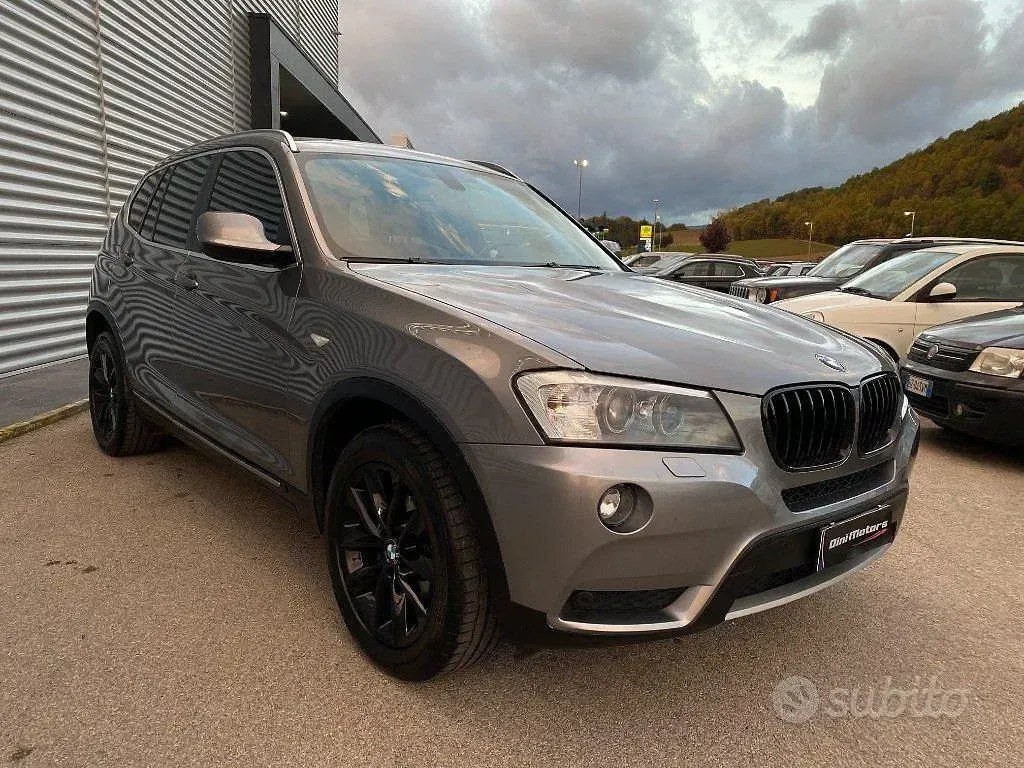 Usata BMW X3 Efficient Dynamics 184 CV (135 kW) 2013 Grigio SUV