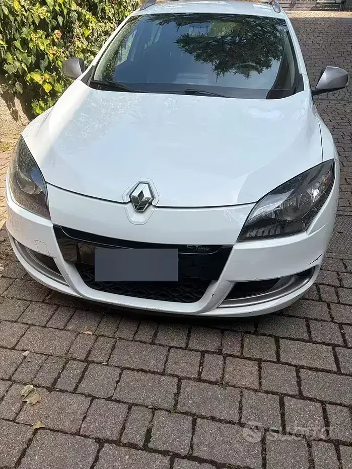 Usata Renault Mégane GT Line GT-Line 110 CV (80 kW) 2011 Bianco Station wagon