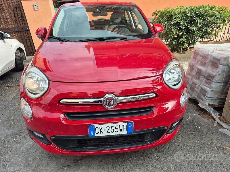 Usata Fiat 500X 110 CV (80 kW) 2017 Rosso SUV