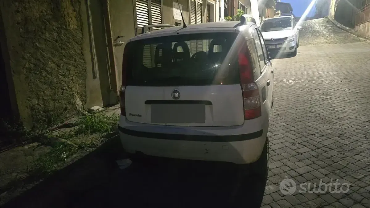Usata Fiat Panda 54 CV (39 kW) 2009 Bianco Utilitaria