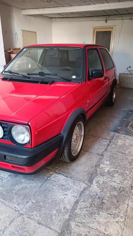 Usata VW Golf GTI 1989 Rosso Coupé