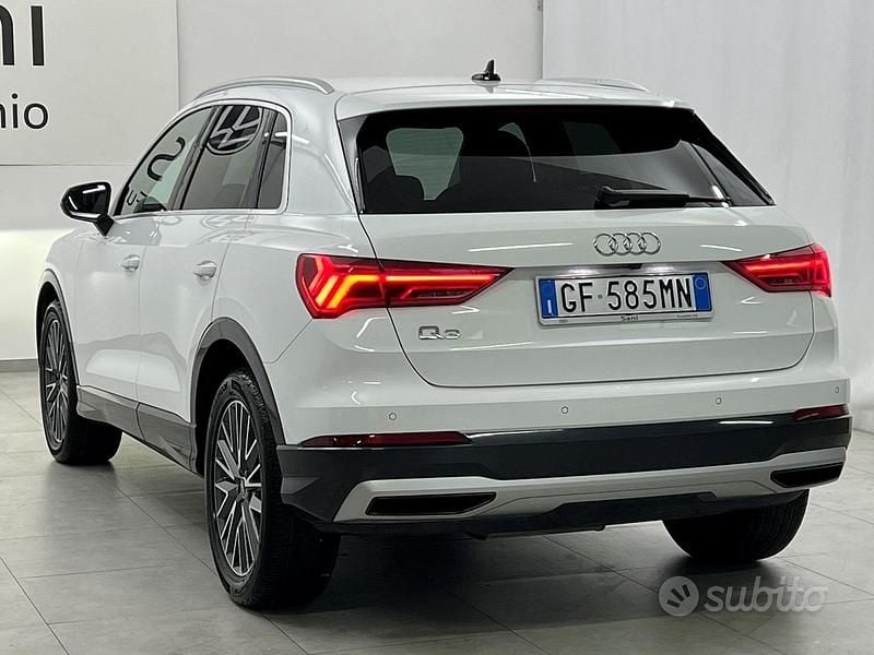 Usata Audi Q3 Advanced 150 CV (110 kW) 2021 Bianco SUV