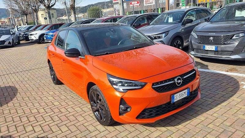 Usata Opel Corsa GS Line 101 CV (74 kW) 2021 Arancione Utilitaria