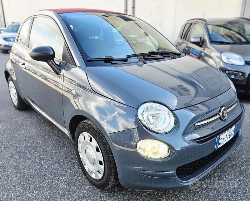 Usata Fiat 500 69 CV (50 kW) 2022 Grigio Cabrio