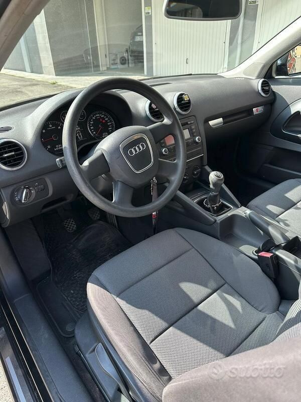 Usata Audi A3 S-Line 90 CV (66 kW) 2010 Nero Berlina