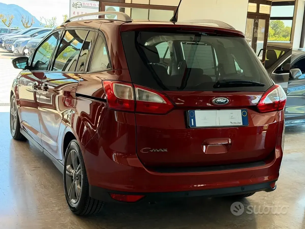 Usata Ford C-MAX Business Edition 120 CV (88 kW) 2017 Rosso Monovolume