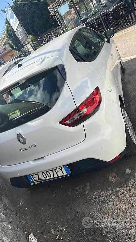 Usata Renault Clio IV 58 CV (42 kW) 2015 Bianco Berlina